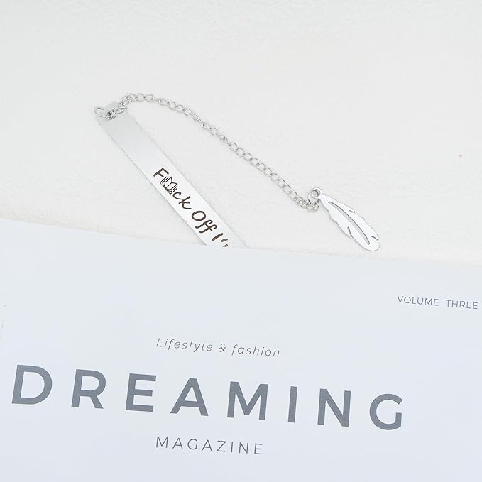 Book Lovers Gifts Funny Bookmark for Women Men Birthday Reading Gifts for Readers Writers Friends Coworkers Christmas Stocking Stuffers for Boys Girls Teens Graduation Gift for Students Bookworms