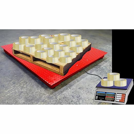 Liberty Scales LS-700-DC Dual Counting Smart Weighing Systems, Size 60" x 84" (5' x 7') - C-Scale (66 lb x .002 lb) / Floor Scale 20.000 lb x 2 lb