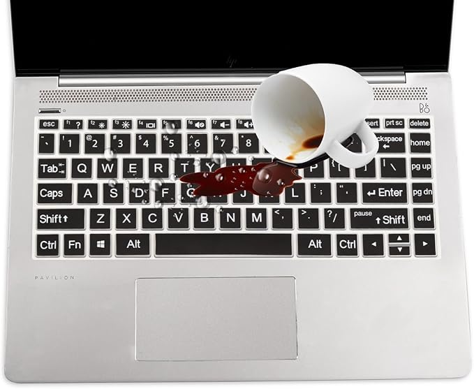 Bold Keyboard Cover for HP Laptop 14" 14-dq 14-cf/fq 14t-dq300/dq200 14-dq0052dx 14-dq5043cl 14-dq2078wm 14-dq0055dx 14-dq0002dx 14-dq1040wm 14-dq0057nr 14-dq2053cl dq1059wm dq1035cl dq0011dx