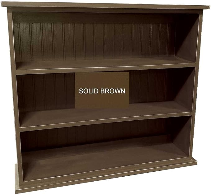 Sawdust City Solid Wood Small Bookcase (Solid - Brown)