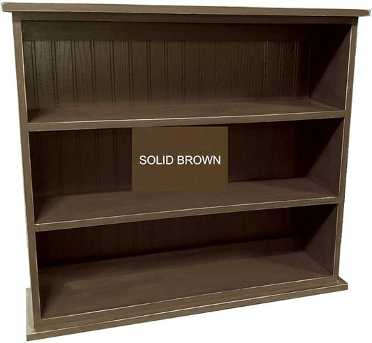 Sawdust City Solid Wood Small Bookcase (Solid - Brown)