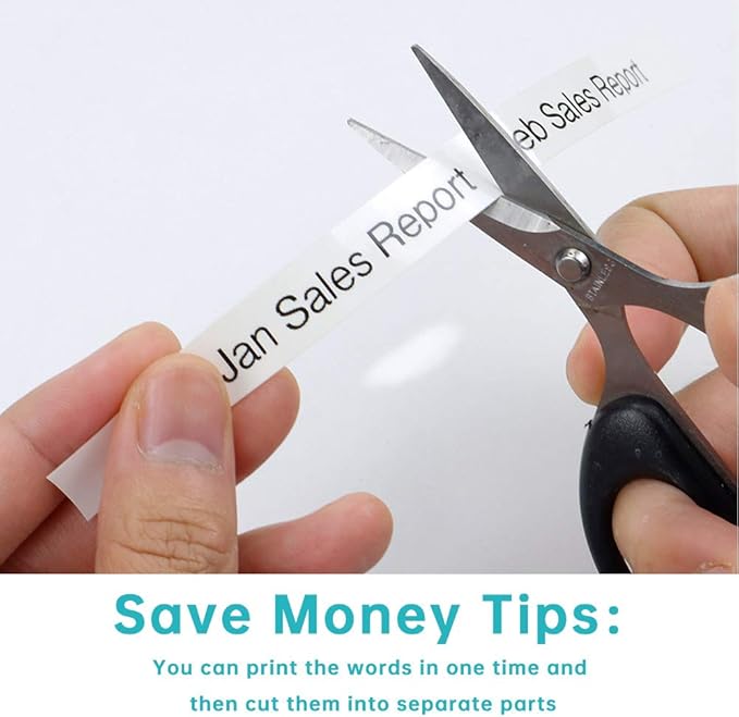 Absonic 4-Pack Compatible for Casio XR-9X XR-9X2S XR9X XR9X2S 9mm 0.35" Black on Clear Label Tape for KL-60 KL-100 KL-120 KL-430 KL-750 KL-780 KL-820 Label Maker, 3/8" x 26'