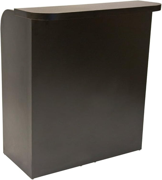 Square Reception Desk - 36" Wide Laminated Desk with 2 Storage Drawers, Computer-Ready Surface, Modern Design, Ships Fully Assembled - BR-SQDK36