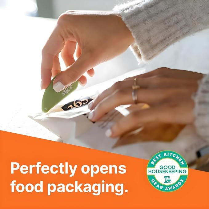 Slice Micro Ceramic Blade, Safety Cutter, Finger Friendly, Cuts Blister Packaging, Paper & Ideal for Outline Trims of Shapes or Coupons (Pack of 2)