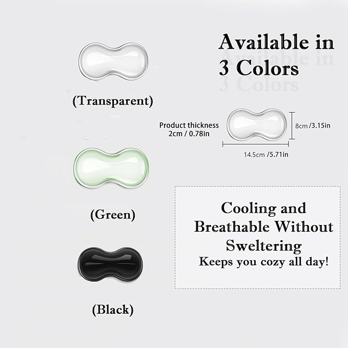 Mouse Wrist Rest Pad, 5.71" Ergonomic Cool Silicone Gel Wrist Support Pad for Effortless Typing & Pain Relief, Non-Slip Base Wrist Support Cushion for Gaming, Computers, Laptops, Office Use Purple