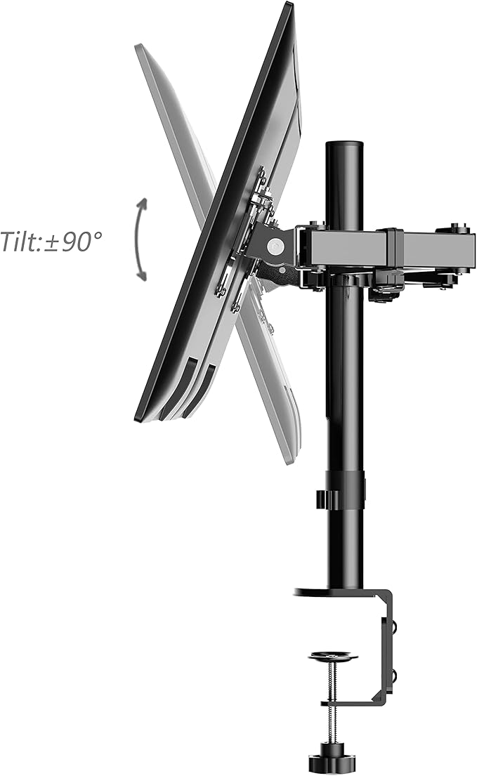 Rocelco 46" Height Adjustable Corner Standing Desk Converter with Dual Monitor Arm Bundle - Quick Sit Stand Up Computer Workstation Riser - Extra Large Keyboard Tray - Black (R CADRB-46-DM2)