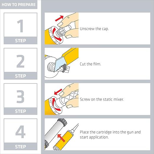 SIKA AnchorFix-2 High-Performance Construction Adhesive, 12-Pack, 10.1 Oz – Fast-Curing Epoxy for Anchoring in Concrete, Masonry & Steel, Solvent-Free, Ideal for Heavy-Duty Projects