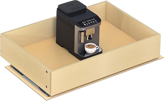 WelFurGeer Soft Close Pull Out Drawers for Cabinets, 32" W x 22" D Pull Out Cabinet Organizer, Smooth Slide-Out Shelves for Kitchen Cabinets, Durable Pullout Drawers for Home & Kitchen Organization