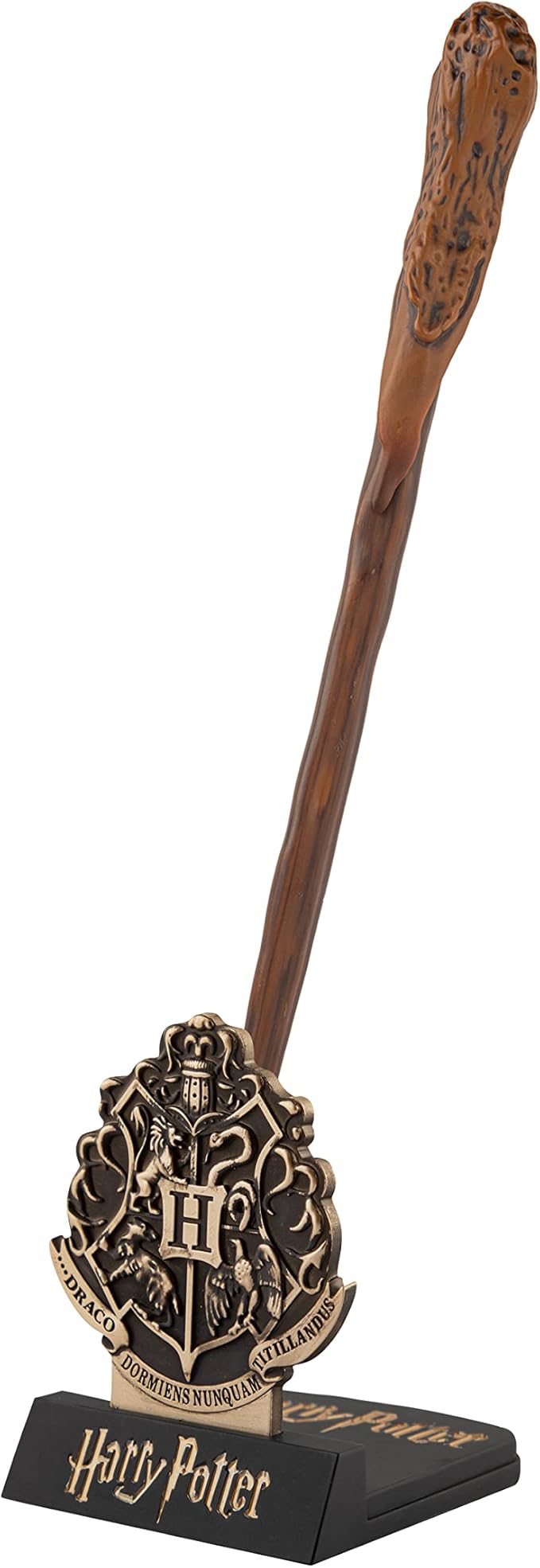 Cinereplicas Harry Potter – Wand Pen with Base and Lenticular Bookmark – Officially Licensed (Ron Weasley)