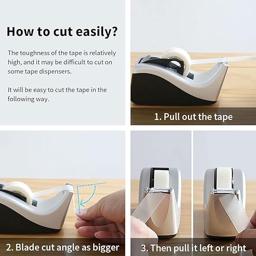 Invisible Tape Refills for Dispenser, Matte Finish Translucent Tape, 3/4 x 1000 Inches, 6 Boxed, Engineered for Repairing Correction and Labeling