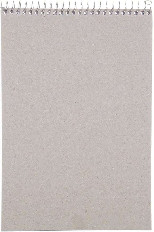 Mintra Office Steno Book - (BRIGHTS - Purp/Wht/Teal/Orange) - 6inx9in, 100 Sheets, 8 Pads/Pack, Narrow Ruled - Poly Cover, Notebook for writing notes in school, university, college, work, office