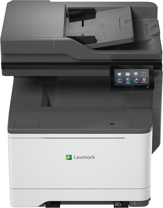 LexmarkCX532adwe MFP Color Laser Printer with Touch Screen, Laser Printer Technology, USB connectivity, and Color Output.(50M7040)