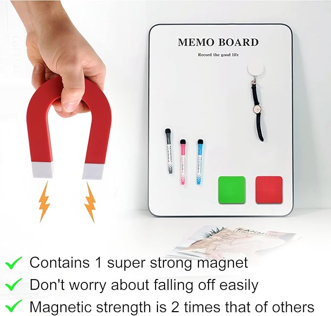 OWLKELA 30 Pack Whiteboard Eraser for Kids and Adults, Magnetic Whiteboard Eraser for Cleaning Dry Erase Markers on Magnetic Soft Whiteboard, Glass Whiteboard and Dry Erase Board