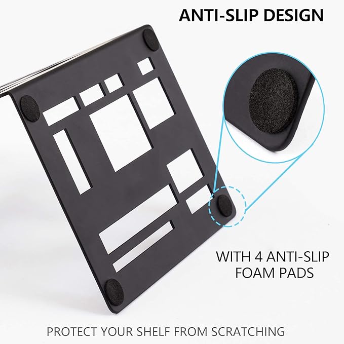 Book Ends,Metal Bookend,Bookend Decorative Heavy Book Ends for Shelves, Home Decorative Bookends for Heavy Books,Non-Skid Black Book Holder for Kitchen Housewarming Cooking Lover Gifts