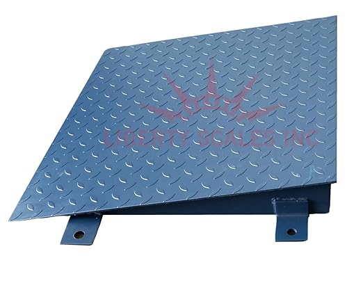 Liberty Industrial 24" x 24" (2’ x 2’) Floor Scale, Accurate Digital Pallet Scales with 2 Ramp for Warehouse or Shipping Weighing, 1000 x .2 lb