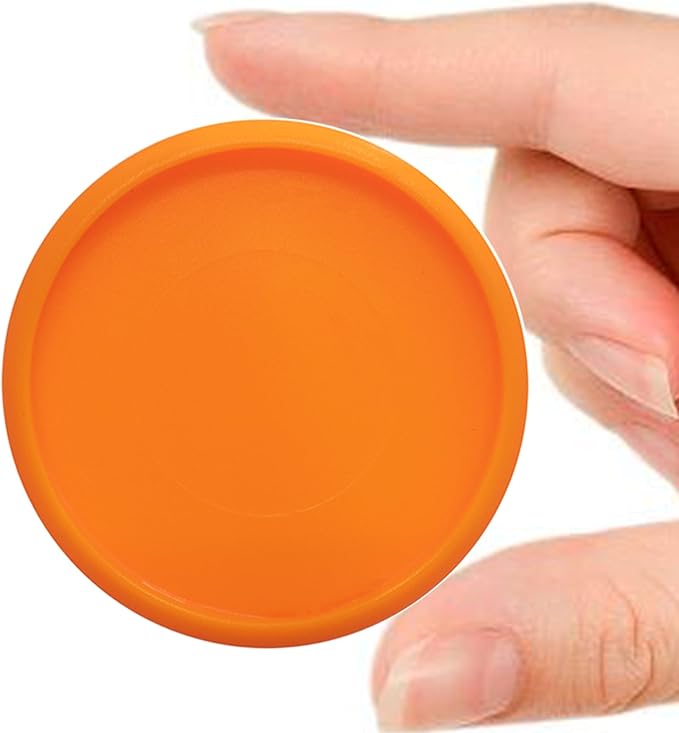 100pcs Discbound Notebook Discs DIY Planner Accessoriesfits for Tul,Levenger,Arc,Happy Planner,Talia(Orange,1.5inch/38mm)