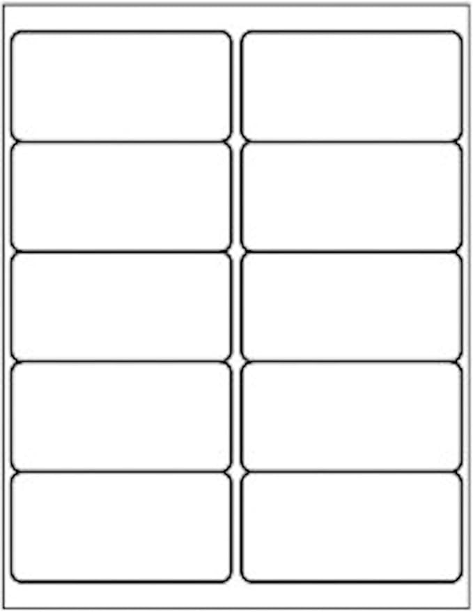 BESTEASY 10-UP Address Labels,/Address Mailing Labels 1000 Sheets Shipping Sticker Labels Compatible Laser/Ink Jet Shipping Labels(10000 Labels)