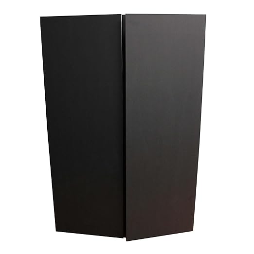 Flipside Products 36” x 48” Foam Project Boards for Presentations, Science Fair, School Projects, Event Displays and Trifold Picture Board - Total Black - 24 Pack