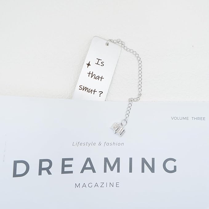is That Smutt Bookmark Funny Reading Gifts for Women Novelty Gag Gift for Female Friend Bookish Nerd Booklover Adult Friends Book Club Christmas Gifts for Men Stocking Stuffers for Her