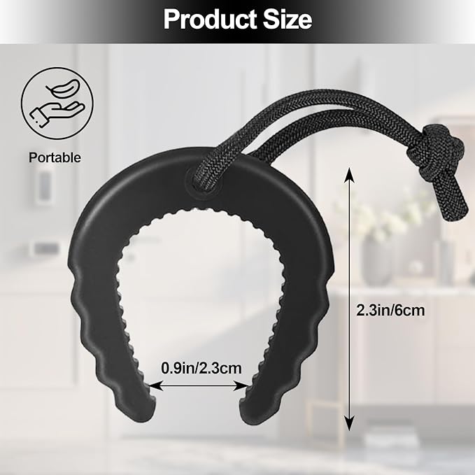 Door Jam for Law Enforcement Secure Entry Tool for Emergency, Delivery, or Construction First Responder Door Stopper Molle Compatible for Police, Firefighters, EMT（2 Pack）