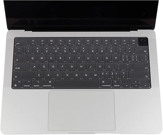 Ultra Thin Clear Keyboard Cover Skin Protector for MacBook Air 13" 15" (2022-2024) MacBook Pro 14" 16" (2021-2024)