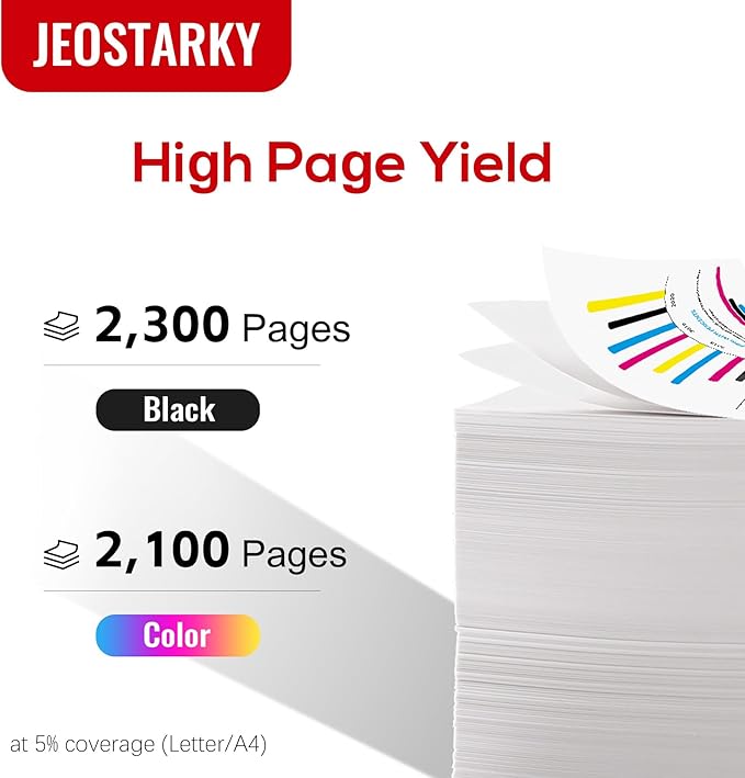 Remanufactured for Canon 055 055H with Display Capacity Chip Replacement for Canon 055 Toner Cartridge Set for Canon Color ImageClass MF743Cdw MF741Cdw MF745Cdw MF746Cdw Printer (4 Pcak)