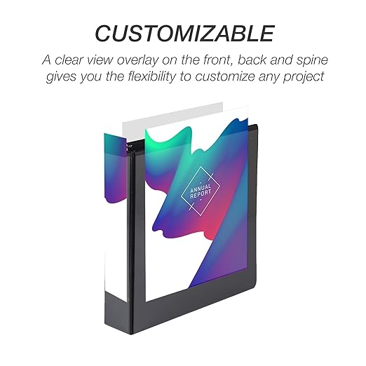 Samsill Economy 2 Inch 3 Ring Binder Bulk Pallet, Made in The USA, Round Ring Binder, Customizable Clear View Cover, Black, Pallet of 432 Binders in 36 Cartons