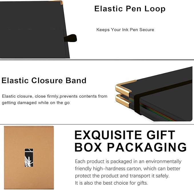 Lateefah Clipboard with Storage, File Folders with Pockets, Nursing Clipboard with Label Stickers and Notepad, Spiral Clip Board with Pen Loop for School, Office Supplies