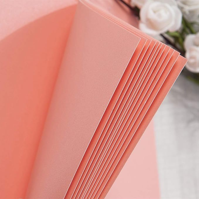 10 x 10 Inch DIY Scrapbook Photo Album with Window Design Cover 80 Pages Craft Paper Memory Book for Weeding Anniversary Travel and Baby (Pink)