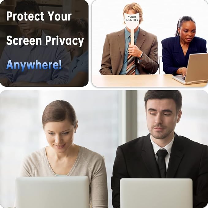 Magnetic Privacy Screen for MacBook Pro 14 Inch (2021-2025, M1, M2, M3, M4, M5), Removable Matte Blue Light Glare Filter for Mac Pro 14.2" Laptop Computer