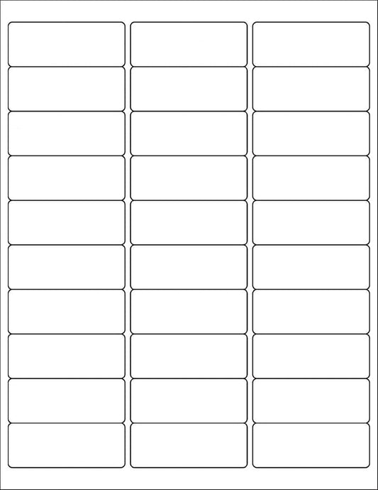 BESTEASY 30-up 500 Sheets 1" X 2-5/8" Address Shipping Labels for Laser and Inkjet Printers, FBA Product Labels (15000 Labels)