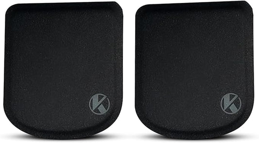 Ultra-Thin Portable Laptop Wrist Rest Pads (Onyx Black)
