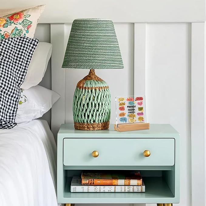 Therapy Office Decor Acrylic Sign, Mental Health Gifts for Women Psychologist Counselor, Acrylic Plaque Psychology Decoration, Shelf Cubicle Decor for Counseling Office Therapy Desktop Art Decoration