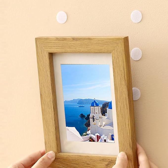 1000Pcs (500 Pairs) 0.78in/20mm Diameter Hook and Loop Self Adhesive Dots Tapes, White Nylon Sticky Back Dots, Fastener Round Tapes for Home, Office and Classroom