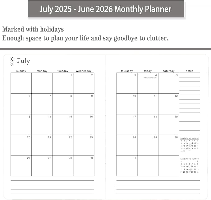2025-2026 Daily Planner, One Page Per Day, Academic Calendar (July 2025 - June 2026), Appointment Book with Time Slots and Monthly Tabs, 5.7" x 8.25", Pocket, Leather Cove (Chartreuse)