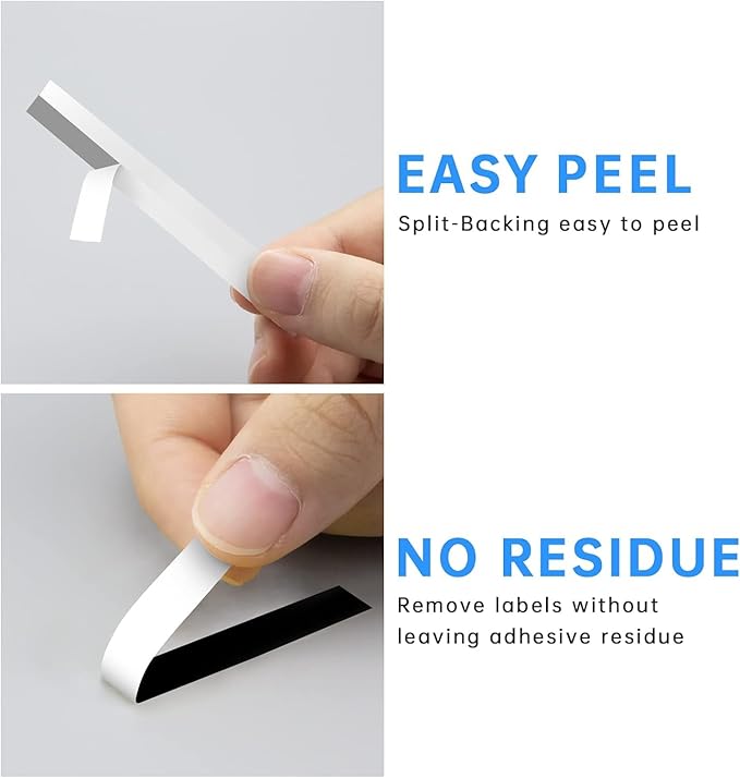 Unismar TZe-345 Compatible for Brother Ptouch 18mm 0.7 Laminated White on Black Label Tape TZ345 TZ Tape Work for PT-D400AD PT-D410 PT-D600 PT-D400 PT-2700 PT-1880 Label Maker, 3/4'' x 26.2', 4-Pack