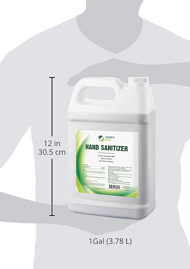 Green Oak Hand Sanitizer Hand Sanitizer Spray Refill (1 Gallon)