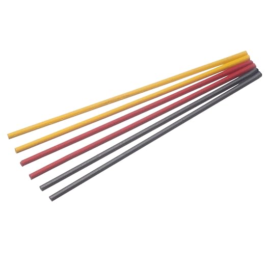 Markal 96270 Carpenter Pencil Pro Holder Refills (2 Red, 2 Yellow & 2 Black)