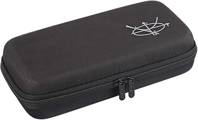 BOVKE Calculator Case for Texas Instruments TI-Nspire CX II CAS/CX II/CX CAS/CX Color Graphing Calculator and More - Extra Mesh Pocket for USB Cables and Other Accessories, Black