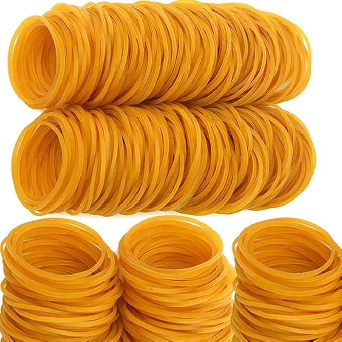 Rubber Bands Size16 Elastic Rubber Band #16 yellow 600Pcs rubber bands office supplies File Folders Litter Box
