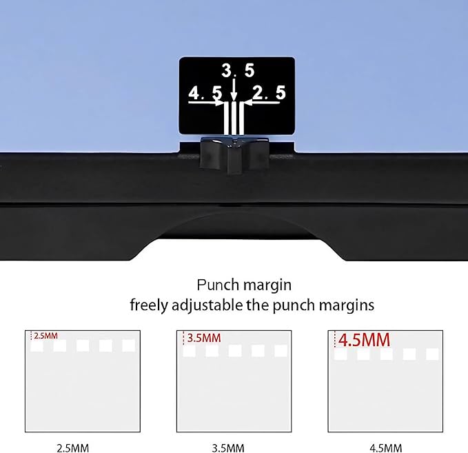 Rayson TD-130 Wire Binding Machine (Square Holes) Punch 12 Sheets/Bind 120 Sheets with Sturdy Metal Construction