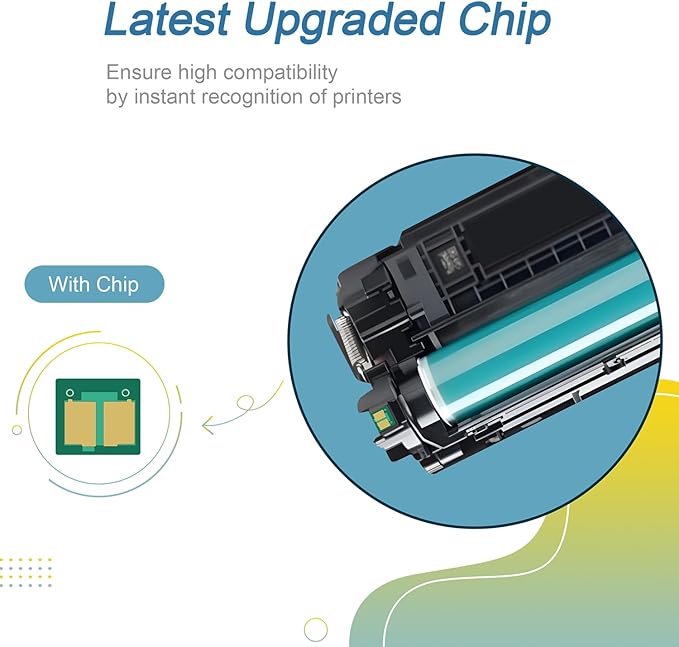 650A Toner Cartridges(with Chip) 4 Pack Compatible with 650A Toner Cartridges CE270A CE271A CE272A CE273A for Enterprise CP5525 CP5520 M750 Printer (Black Cyan Magenta Yellow)