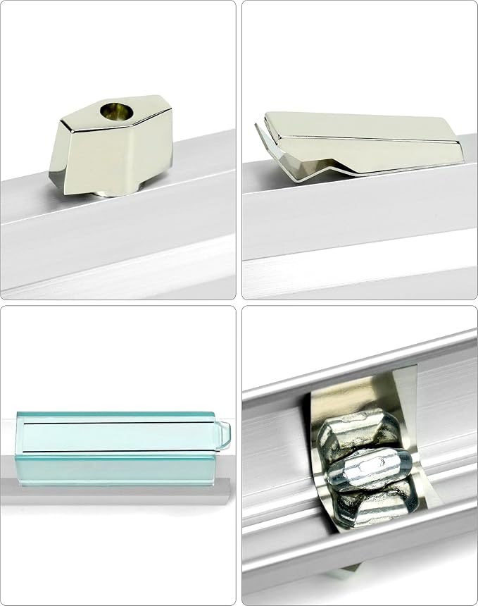 QWORK Blueprint File Hanging Clamps, 6 Pack 30" Blueprint Binding Strips, Large Document Storage and Organization for Poster, Plans & Drawings