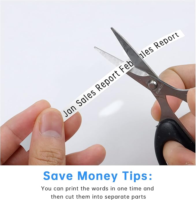 Unismar Tze 12mm 0.47 Laminated White Tape Compatible for Brother Label Maker Tape Tze-231 Work for Ptouch PT-D220 PTD210 PTH110 PTH100 PTD600 PTD200, Black on White 1/2'' x 26.2', 20 Pack