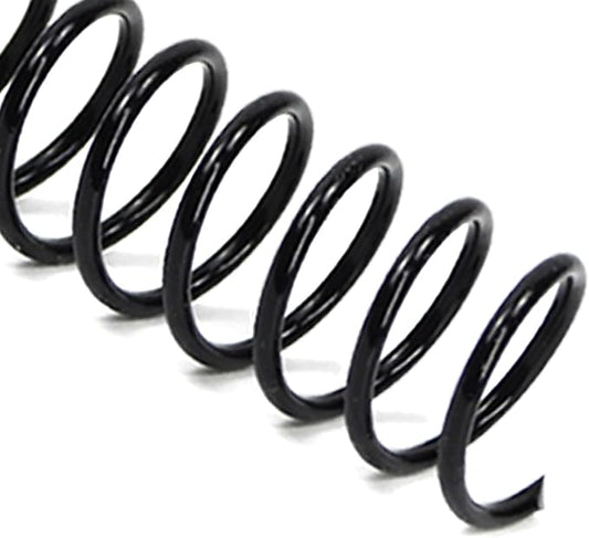 Rayson 19mm Plastic Spiral Coil Binding 3:1 Pitch, 3/4 inch, 160 Sheets Capacity Black Coil Binding Spines - Versatile for Office and Educational Tasks, Pack of 50