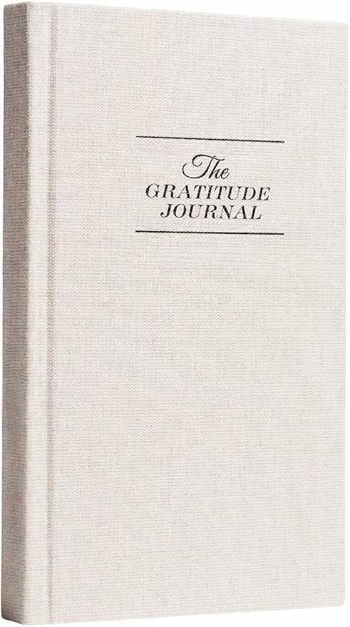 The Gratitude Journal for More Happiness, Optimism, Affirmation & Reflection - An Effective Manifestation Guide Journal, Undated Daily Journals for Women & Men (Beige)