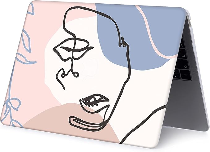 Case Compatible with MacBook Pro 15 Inch 2015 2014 2013 2012 Model A1398, Plastic Hard Shell Protective Case Cover & Keyboard Protector for Mac Pro Retina 15 Old Version - Girl Pattern 1