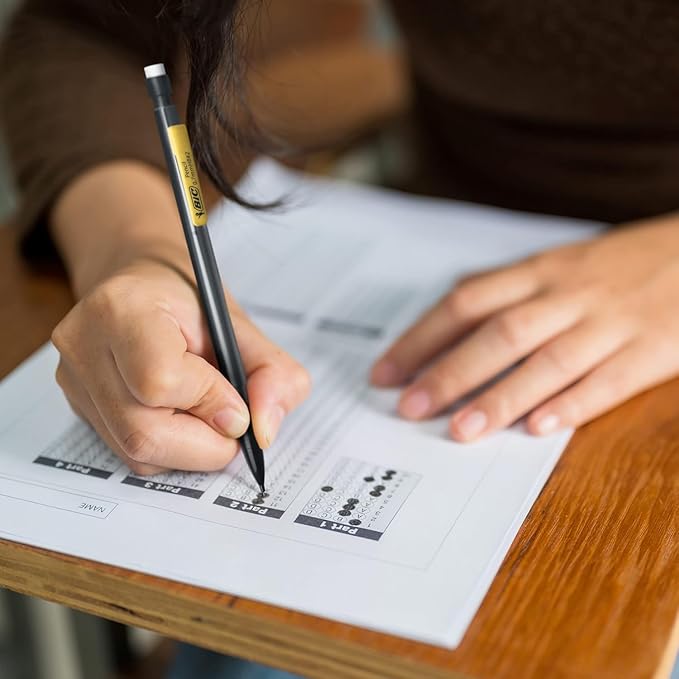 BIC Mechanical Pencils 0.7mm & 0.5mm, #2 EXTRA SMOOTH with Various Color Barrels - Two Assorted Sizes, 80 Pack