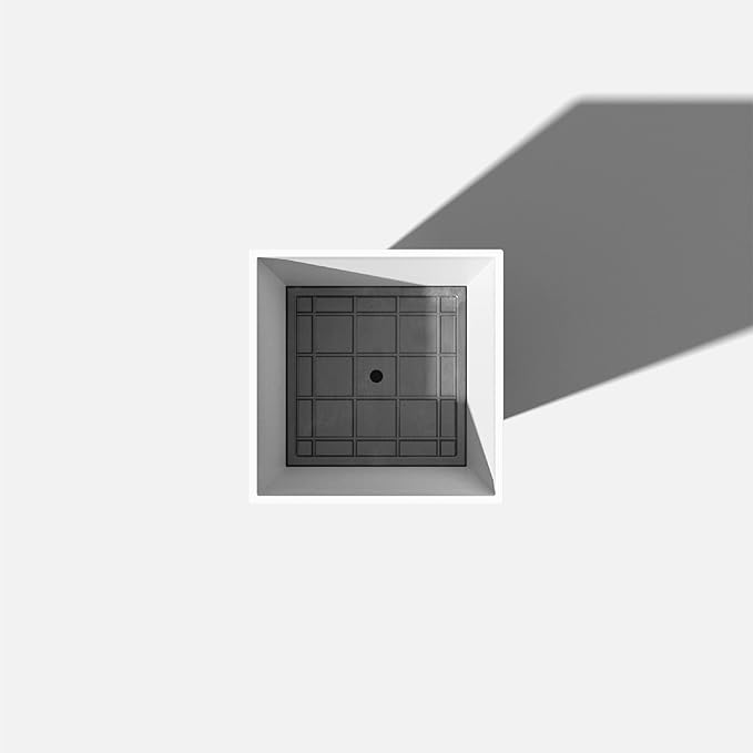 Veradek V-Resin Indoor/Outdoor Taper Planter (White, 26 inch - 2 Pack with 2 Saucer Trays)