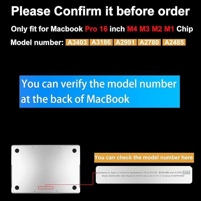 Teryeefi Case for MacBook Pro 16 inch M4/M3/M2/M1 Pro Max 2025-2021 Release (A3403/A3186/A2991/A2780/A2485), Laptop Hard Shell&Keyboard Cover&Screen Protector&Type C Adapter, Abstract Flowers A001